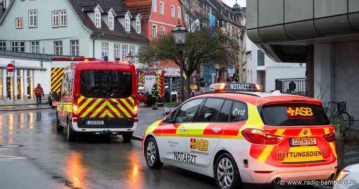 Mehrere Verletzte bei Gasaustritt in Coburger Innenstadt