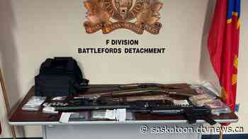 Meth, guns seized during drug trafficking bust in North Battleford, 3 charged: RCMP