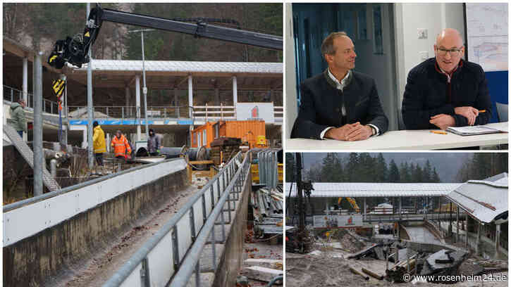 „Erfolgsgeschichte am Königssee fortsetzen“: Baustart des Wiederaufbaus der Bob- und Rodelbahn