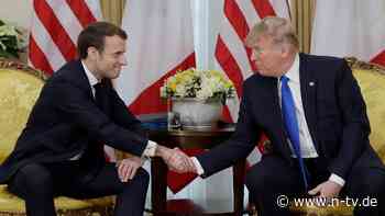 Auf Einladung von Macron: Trump reist nach Paris zur Wiedereröffnung von Notre-Dame