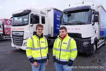 Jelle en Jarne hebben de vlam in de pijp: 17-jarigen winnen medailles op wedstrijd voor vrachtwagenchauffeurs
