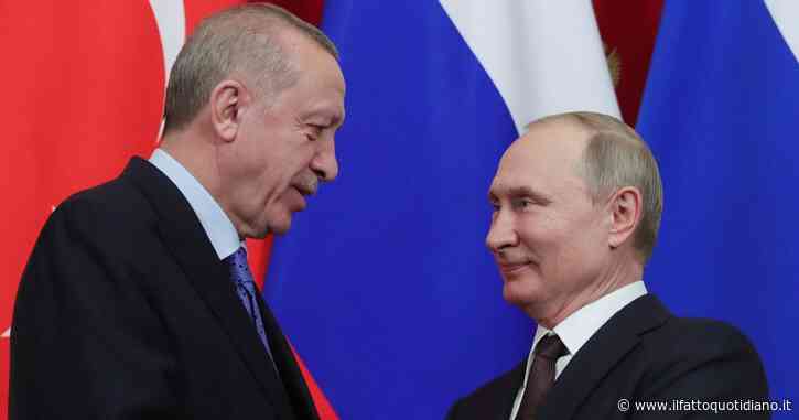 Siria, Erdogan: “Damasco lavori a una soluzione politica della guerra”. Putin difende Assad: “Fermare l’aggressione terroristica”