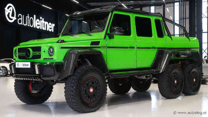 Neppe G63 6×6 staat voor de hoofdprijs te koop in Nederland
