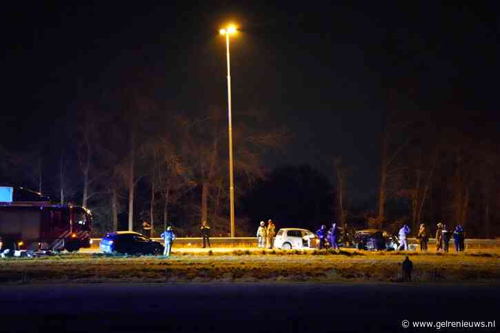 Dode na ongeval in file door verwarde vrouw op viaduct