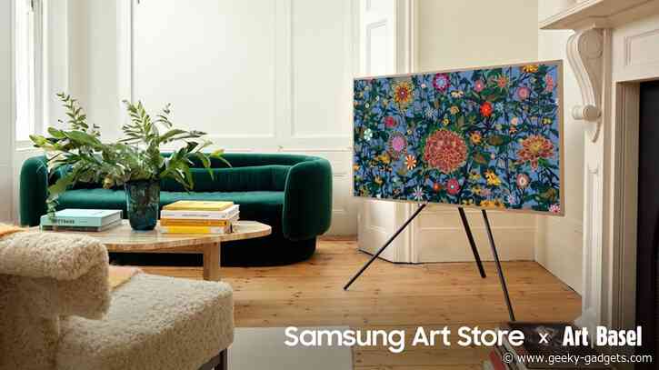 Transform Your TV into a Masterpiece: Samsung’s Art Basel Debut