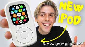 tinyPod: Turn Your Apple Watch into an iPod!