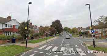 Busy road CLOSED after two men 'seen with machete' in Sudbury Hill