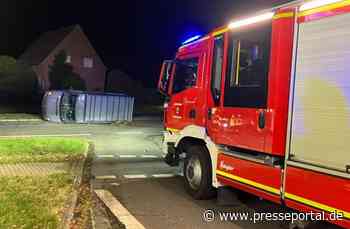 FW Sonsbeck: Verkehrsunfall mit drei Verletzten