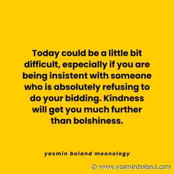 Today could be a little bit difficult