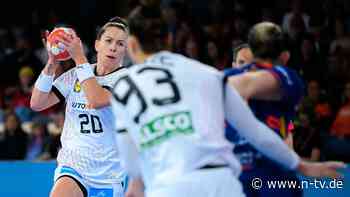 Debakel bei EM abgewendet: Handballerinnen siegen nach quälendem Start deutlich
