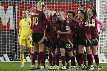 Red Flames schrijven geschiedenis en gaan voor derde opeenvolgende keer naar EK voetbal