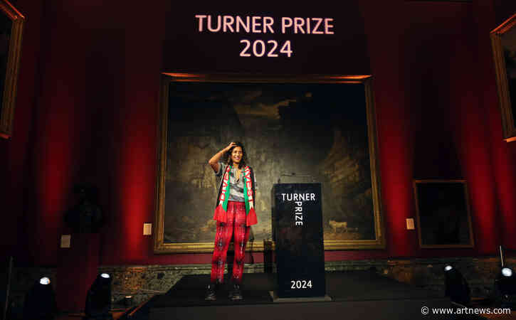 Jasleen Kauer’s Vintage Car Draped in a Doily Wins This Year’s Turner Prize