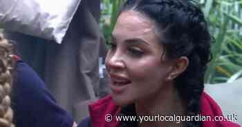 Eagle-eyed viewers spot Tulisa was eager to remove 'all traces' of I'm A Celeb