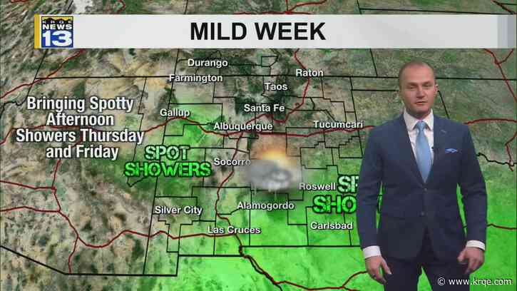Quiet weather continues across New Mexico