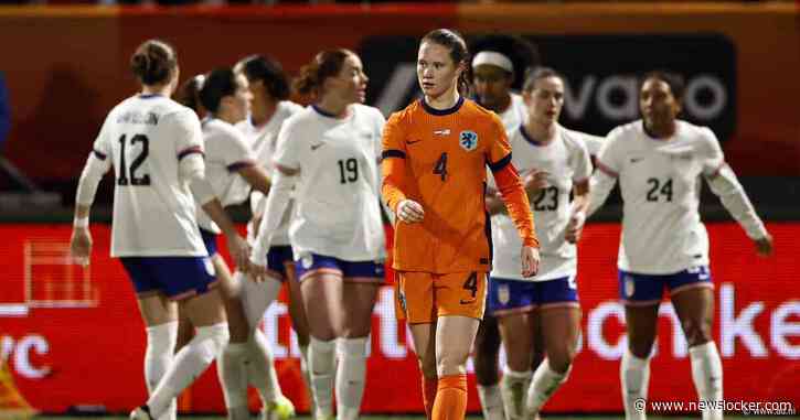 Hoofdrol Veerle Buurman (18) bij ongelukkige oefennederlaag Leeuwinnen tegen Verenigde Staten