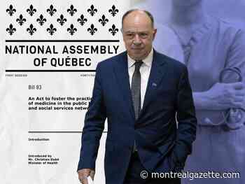 New doctors could face fines up to $200,000 for going private under Quebec bill