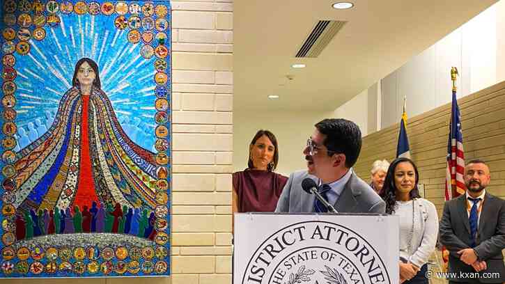 Travis County District Attorney's Office unveils remembrance space mosaic to honor sex assault survivors
