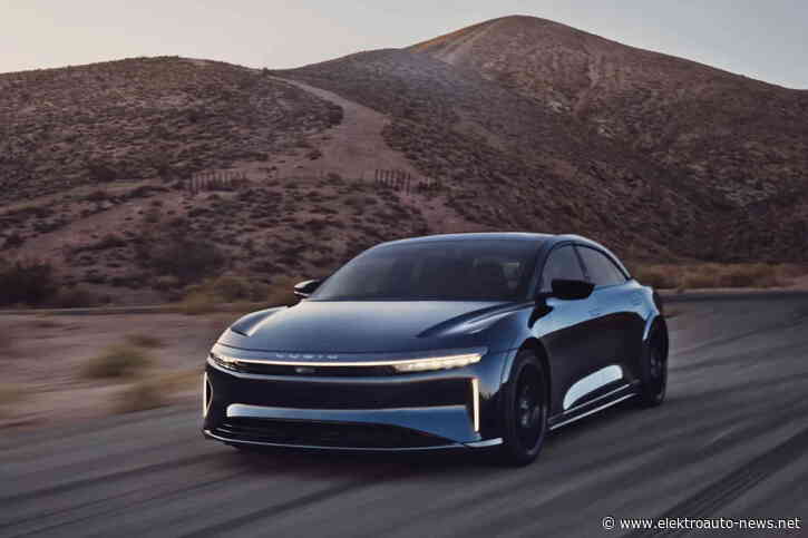 Lucid Air Sapphire: Verkaufsstart in Europa Anfang 2025