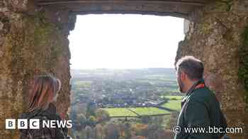 The castle view no one has seen since the civil war