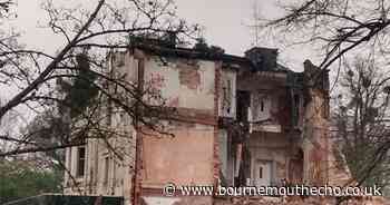 Contractors demolish historic building designed by famous author