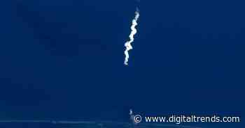 SpaceX’s recent Starship rocket test captured in space station video