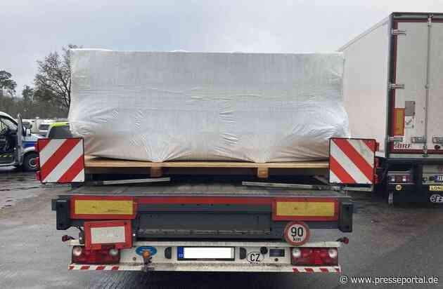 POL-OF: Polizei nimmt Tatverdächtigen fest: Ermittlungen wegen Verdacht des Raubes; Überbreiter Laster unterwegs; Seniorin mit Zetteltrick überrumpelt und mehr