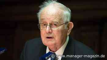 Christian Dräger: Lübecker Unternehmer und Mäzen gestorben