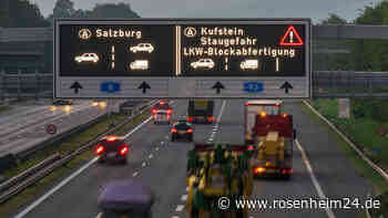 Die zweite Blockabfertigung in zwei Tagen: Wieder Kilometer langer Stau auf der A93