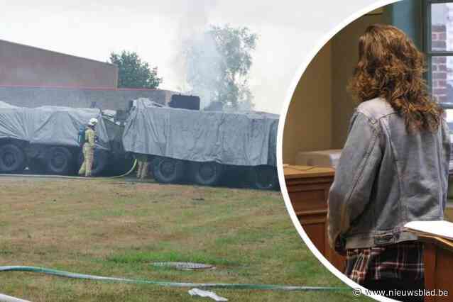 Vier jaar cel met uitstel voor activist (33) die tanks van Belgisch leger vernielde met molotovcocktail