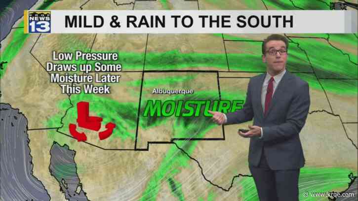 Some fog out east, still dry out west