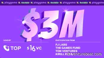 Playgama raises $3M to build the go-to HTML5 game distribution platform