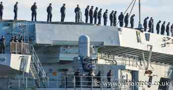 Flight restrictions put in place during HMS Prince of Wales Liverpool visit