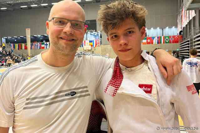 Wout Van Laecke wil olympisch gemis van vader Yoeri uitwissen: “Ik voetbalde liever, maar als degenschermer kan ik een mooiere carrière uitbouwen”