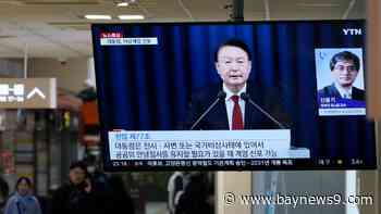 South Korea’s opposition parties submit a motion to impeach President Yoon over sudden martial law