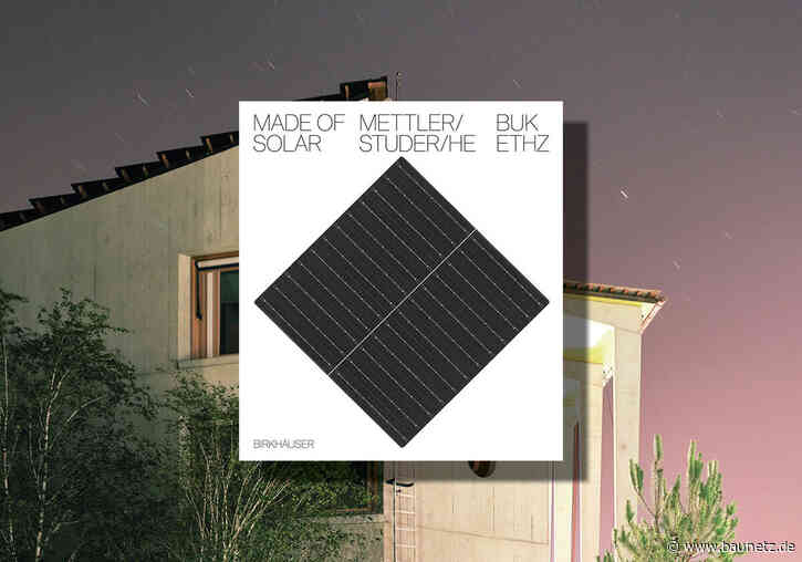 Buchtipp: Ästhetik des Paneels
 - Made of Solar