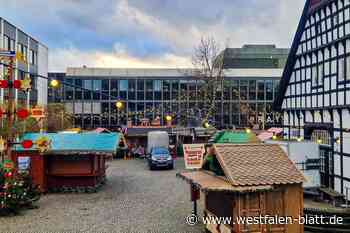 Warum der Weihnachtsmarkt in Bünde vier Tage Pause einlegt