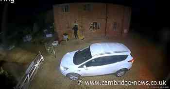 CCTV released of hooded man as Cambs home is burgled