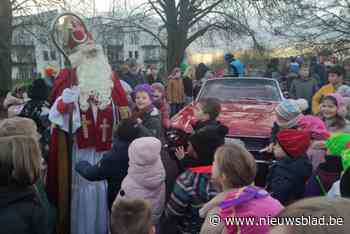 Sinterklaas op bezoek in basisschool De Groene Poort