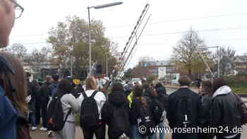 Weiterhin dramatische Schulwegsituation in der Westendstraße in Bad Aibling