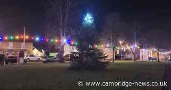 Mystery surrounds Christmas tree's broken lights in Cambs village