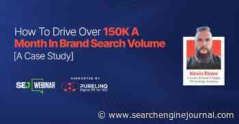 Drive Over 150K A Month In Brand Search Volume: A Case Study via @sejournal, @lorenbaker
