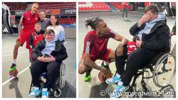 Jayden (14) kämpft sich nach Schlaganfall zurück: FC-Bayern-Basketballer rühren ihn zu Tränen