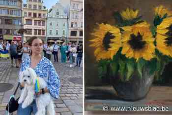 Expo ‘Sunflowers’ is slotstuk van project voor Oekraïense kunstenaars: “Zonnebloemen staan symbool voor het verzet”