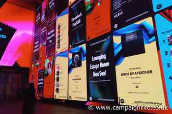 Spotify shows London's listening history in immersive Wrapped campaign