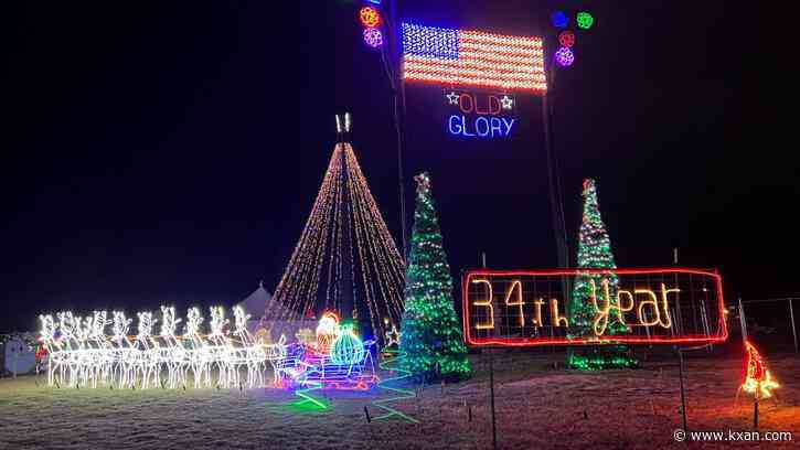 Walkway of Lights returns to Marble Falls for 34th year