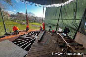 Kiosk in parkdomein La Potinière kreeg broodnodige opknapbeurt: “Opnieuw klaar voor evenementen”