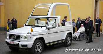 Papst Franziskus steigt auf E-Mobilität um: Das neue Papamobil fährt jetzt vollelektrisch