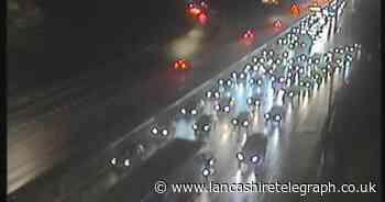 Long delays on M6 southbound after crash