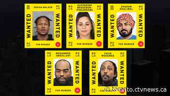 5 individuals wanted for GTA-area murders added to Canada’s most-wanted fugitives list