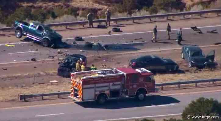 Jury selection begins in trial for woman accused in crash that killed Santa Fe officer, retired firefighter